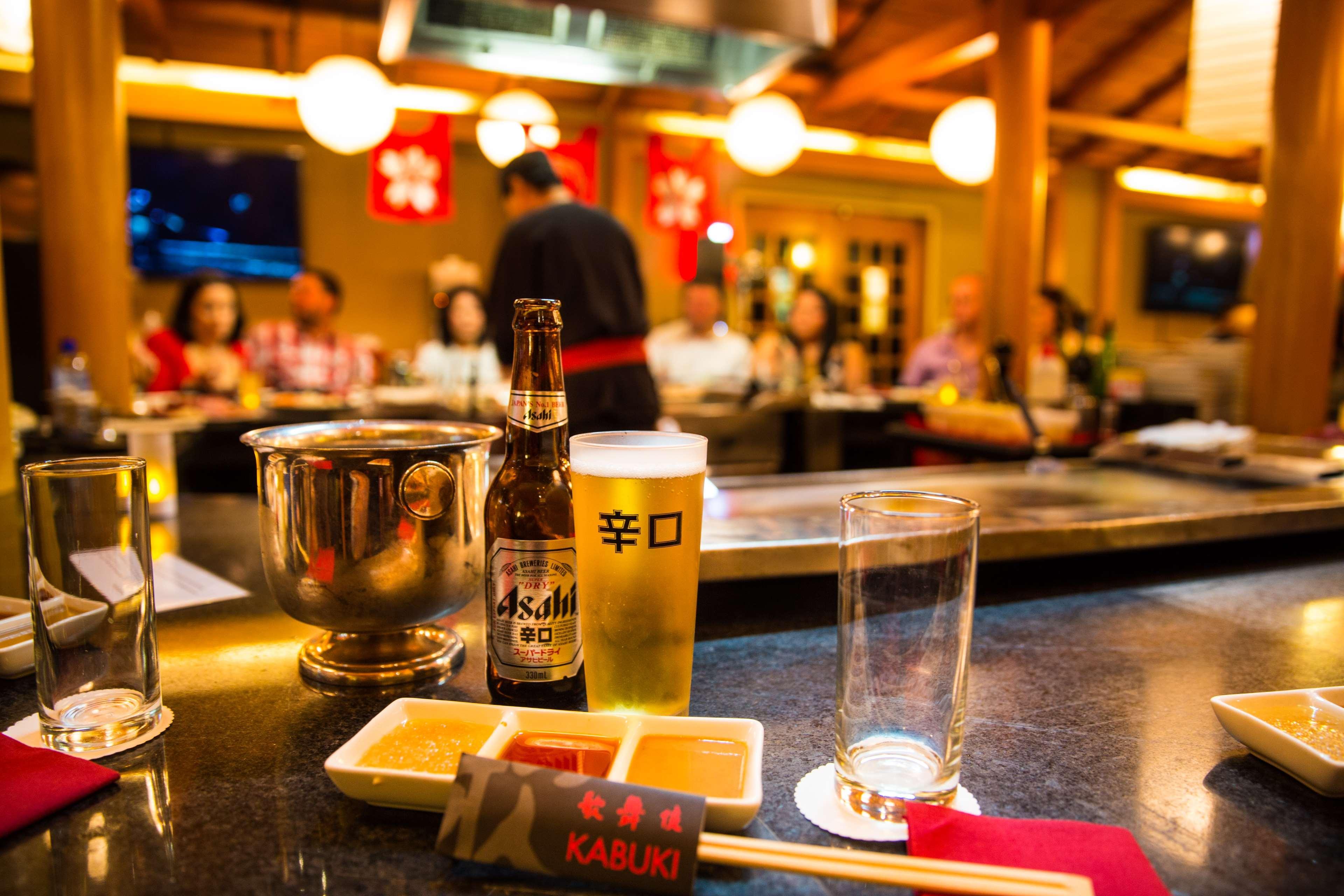 Hotel Stamford Plaza Brisbane Exteriér fotografie Beer in a Japanese restaurant