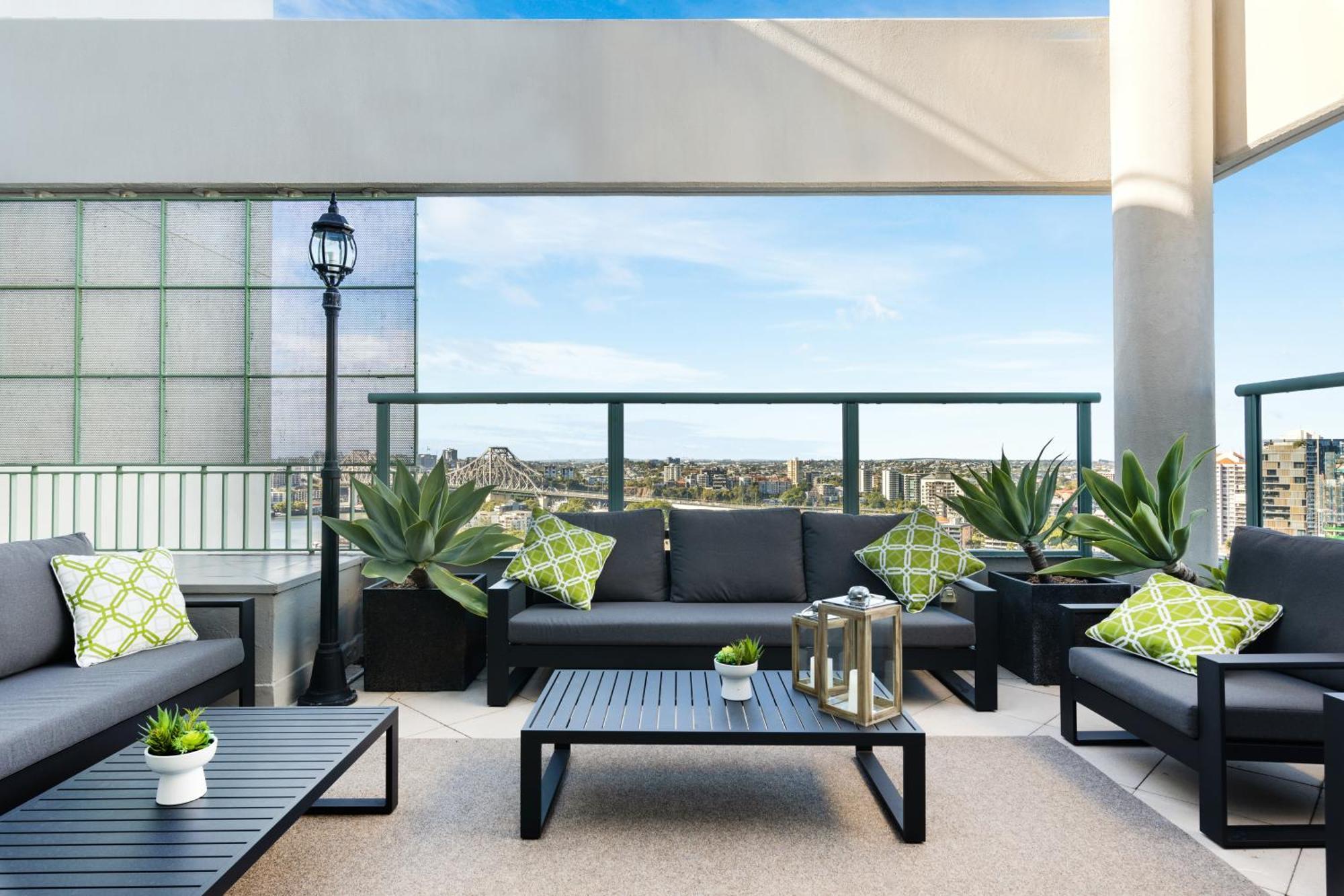 Hotel Stamford Plaza Brisbane Exteriér fotografie A rooftop terrace