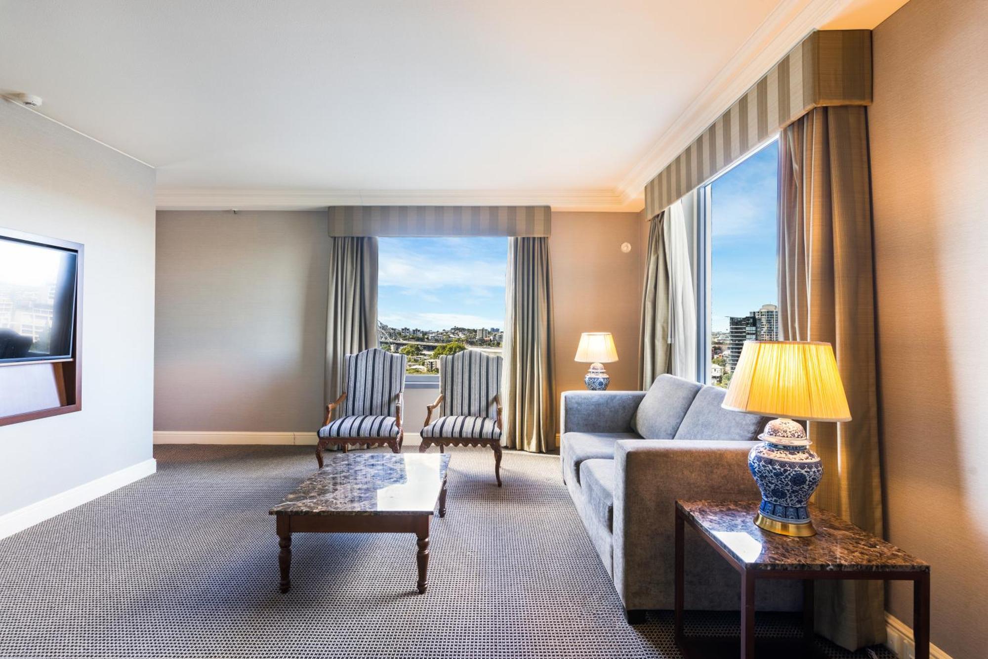 Hotel Stamford Plaza Brisbane Exteriér fotografie A suite at the hotel
